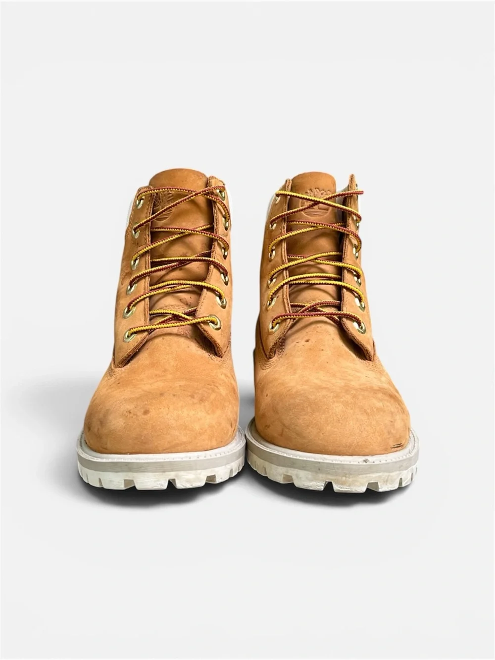 Timberland Premium 6-Inch Waterproof Boots in Wheat/White Boys US Size 6; EU 39